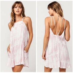 Tie-dye Slip Dress